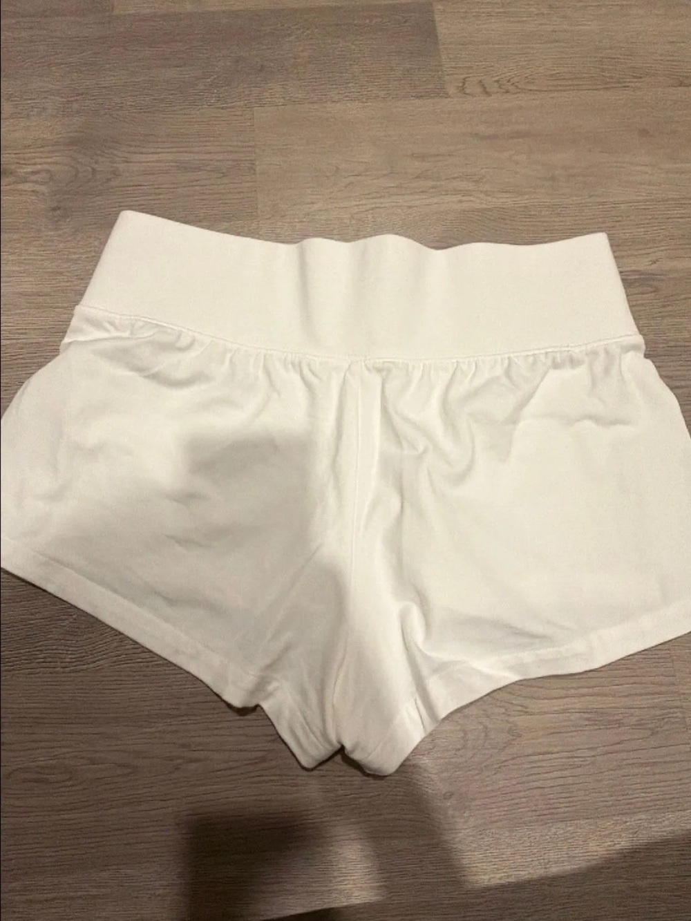 DB Sport Women's Cream Athletic Shorts with Contrast Piping - Picture 3 of 3
